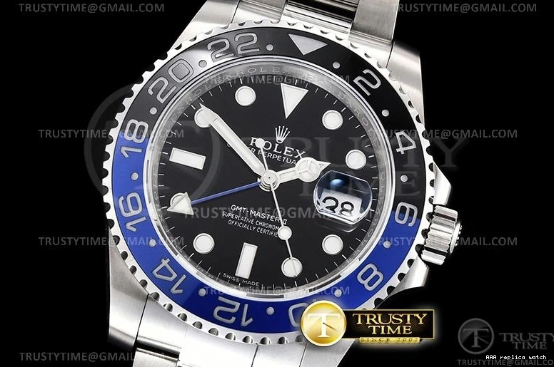 Rolex aaa copy GMT 116710BLNR II – ROLGMT190A 1101